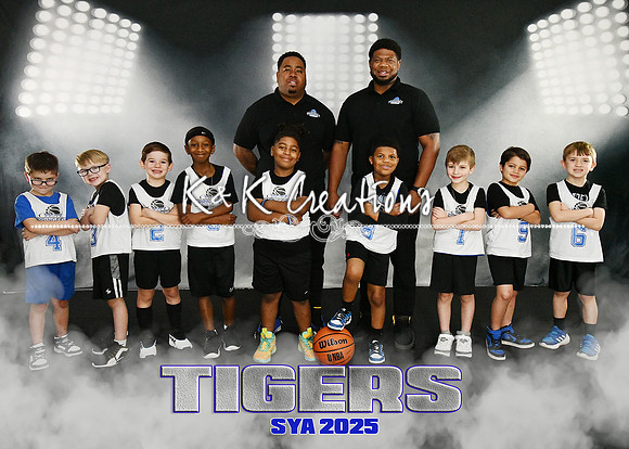 5X7 TIGERS 6-7BOYS SYA TEAM