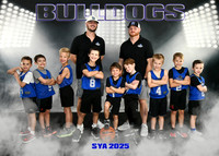 5X7 BULLDOGS SYA TEAM