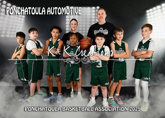 5X7 PONCHATOULA AUTOMOTIVE TEAM