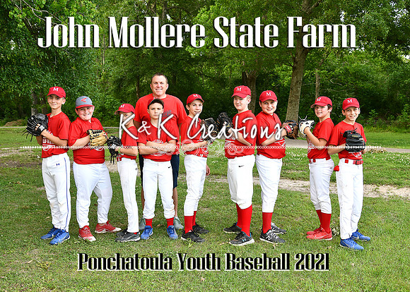 5x7 john mollere state farm team