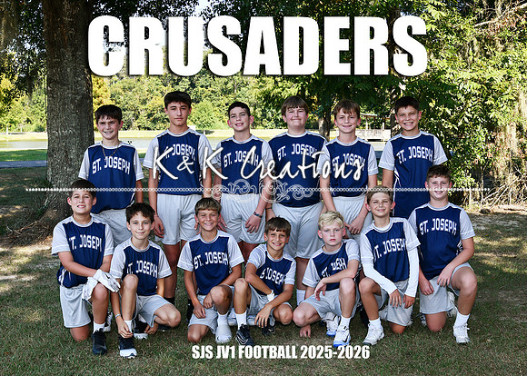 5X7 SJS FOOTBALL JV1 2025-2026 TEAM