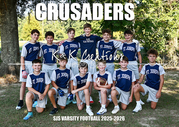 5x7 sjs football varsity 2025-2026 TEAM