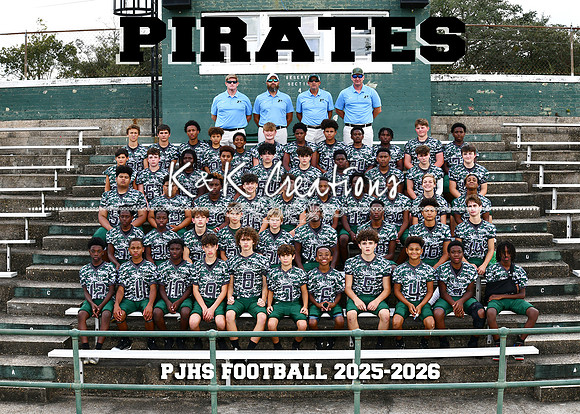 5x7 pjhs football team