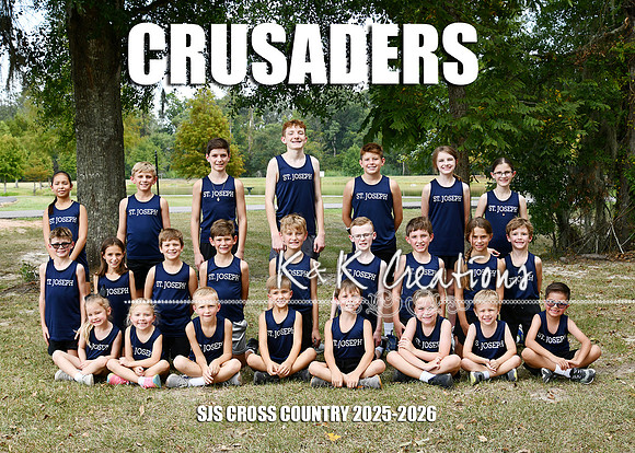 5X7 SJS CROSS COUNTRY TEAM