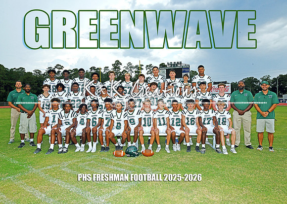 5X7 PHS FRESHMAN FOOTBALL TEAM