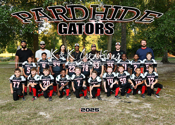 5X7 GATORS COACH ZACH TEAM
