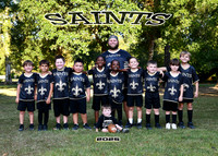 5X7 SAINTS - COACH MIKE K TEAM