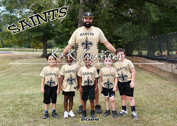 5x7n saints team coach robert