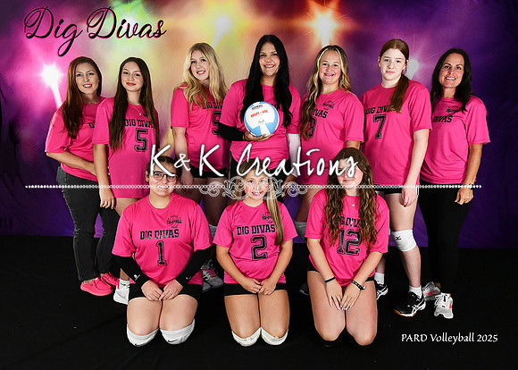 5X7 DIG DIVAS 13-17 TEAM