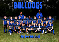 5X7 BULLDOG FOOTBALL TEAM SYA