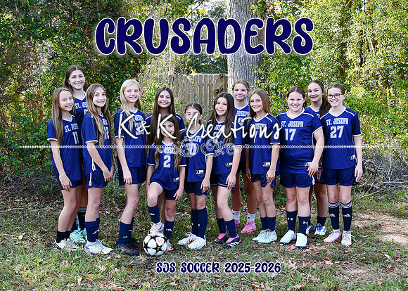 5x7 SJS GIRLS SOCCER TEAM