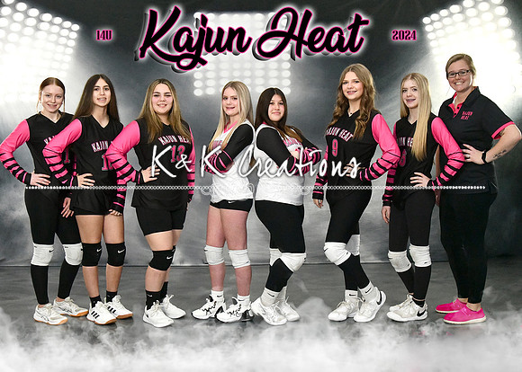 5x7 kajun heat team 14u
