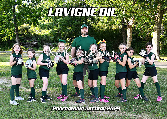 5x7 lavigne oil team