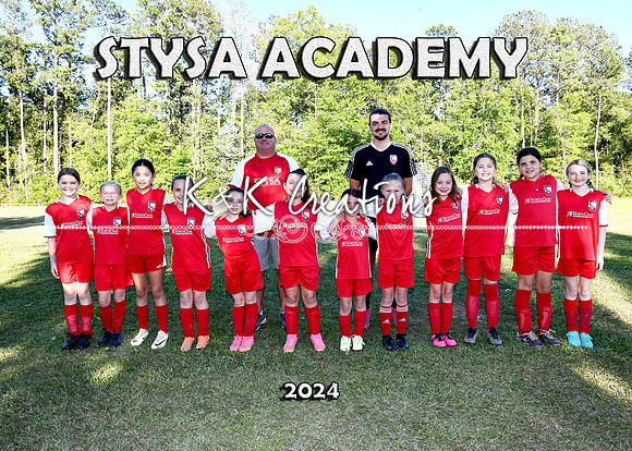 5X7 ACADEMY GIRLS TEAM