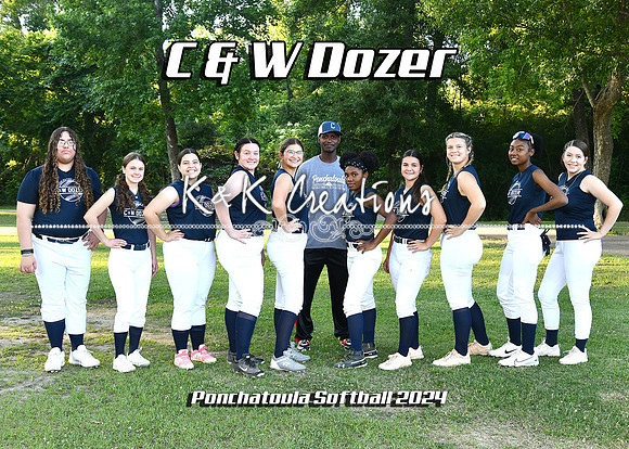 5x7 cw dozer girls team