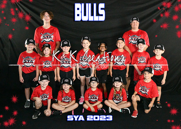 5X7 BULLS TEAM