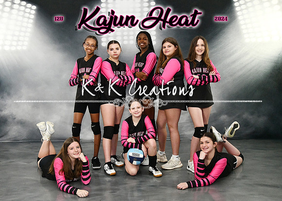 5X7 12U KAJUN HEAT TEAM