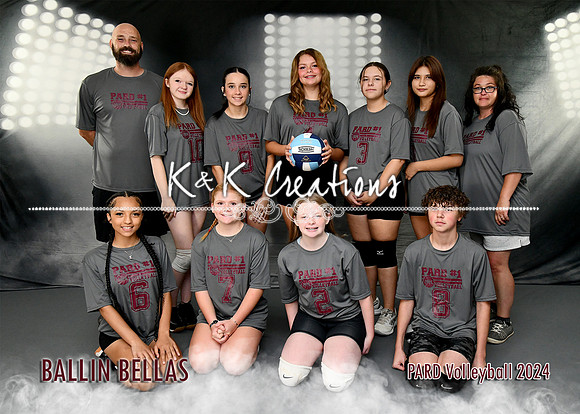 5X7 BALLIN BELLAS TEAM