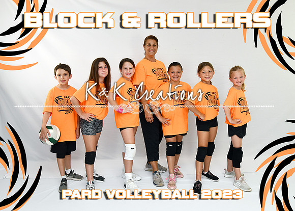 5x7 block and rollers team