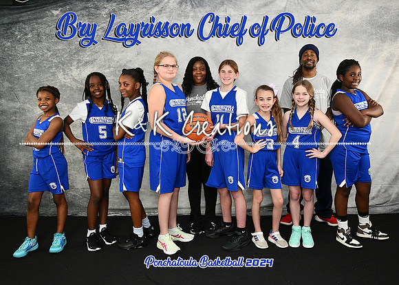 5X7 BRY LAYRISSON CHIEF OF POLICE TEAM