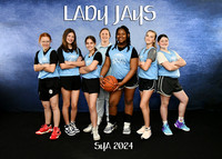 5X7 LADY JAYS TEAM