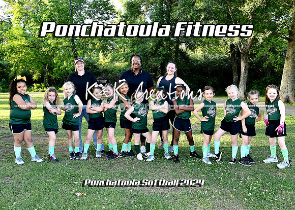 5x7 6cp Girls Ponchatoula Fitness team
