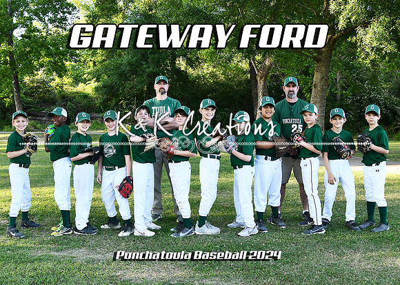 5X7 GATEWAY FORD TEAM