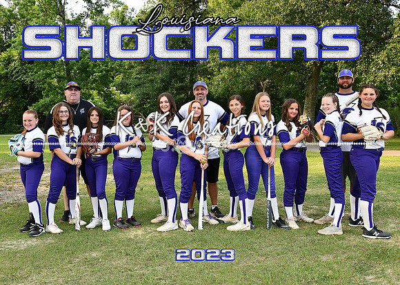 5x7 shockers 12 u girls team