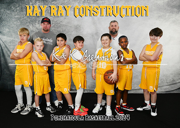 5X7 KAY RAY CONSTRUCTION TEAM