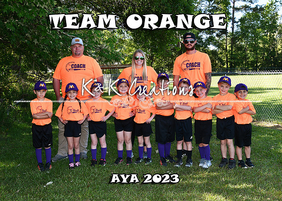 5X7 TEAM ORANGE