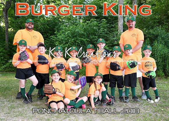 5x7 tball burger king team