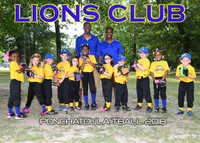 5x7 tball LIONS CLUB team