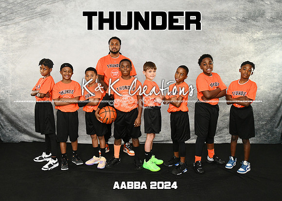 5X7 THUNDER TEAM