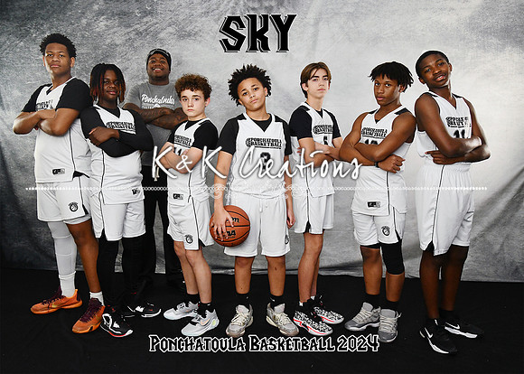 5X7 SKY TEAM