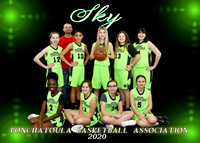 5X7 12-18 GIRLS SKY