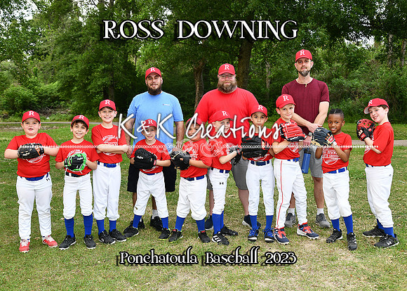 5x7 ross downing team