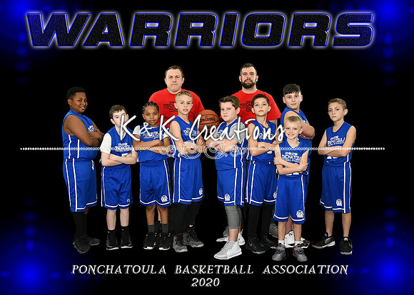 5X7 9-10 BOYS WARRIORS TEAM