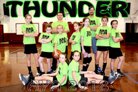 8x12 10-12girls #1 Thunder TEAM