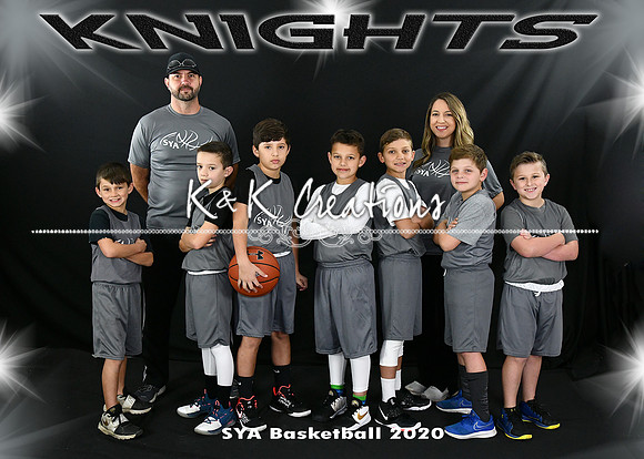 5x7 9-10boys KNIGHTS team