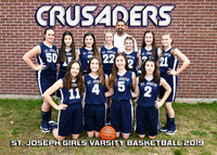 5X7 GIRLS VARISTY TEAM WITH COACHS