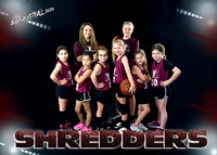 5X7 7-8 GIRLS TEAM 4 SHREDDERS