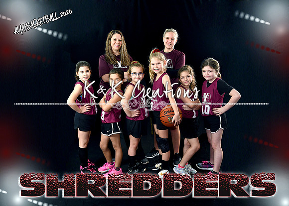 5X7 7-8 GIRLS TEAM 4 SHREDDERS
