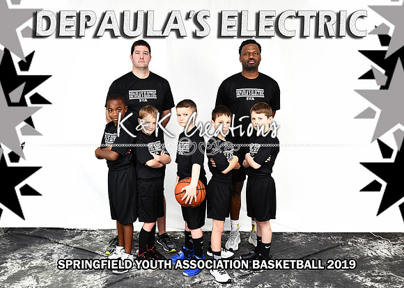 5x7 7 Boys Silas DEPAULA'S ELECTRIC Team