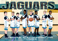 5X7 JPJH 7TH GRADE BOYS BASKETBALL TEAM
