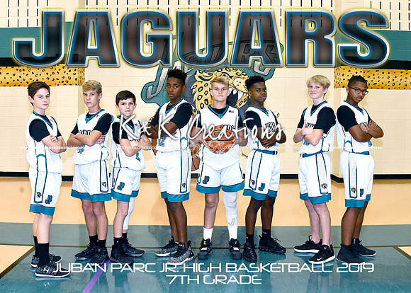 5X7 JPJH 7TH GRADE BOYS BASKETBALL TEAM