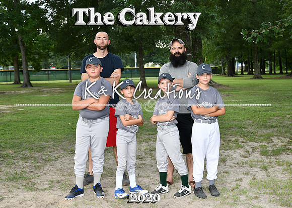 5x7 9-10 boys the Cakery Team