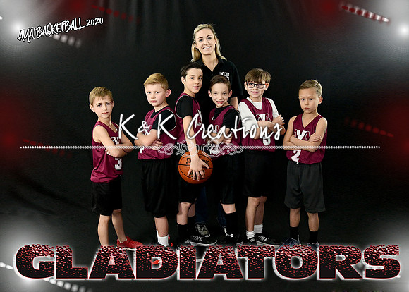 5X7 BOYS 7-8 TEAM 5 GLADIATORS