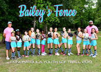 5x7 Girls 9-10 Bailey's Fence Team