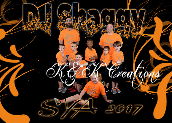 5X7 DJ SHAGGY TEAM