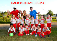 5X7 MONSTERS FUN TEAM